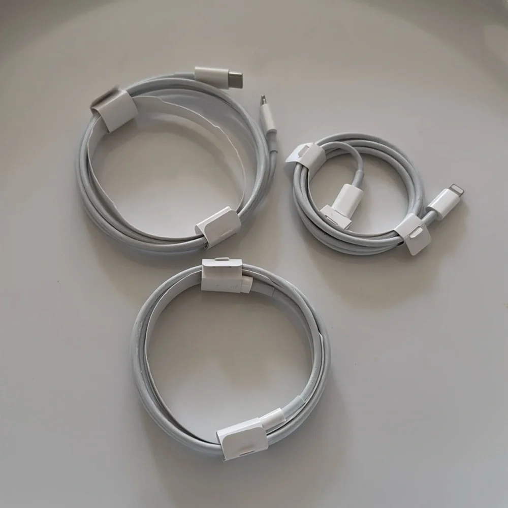Apple USB-C 1m Lightening Charging Cables (3) NWOT